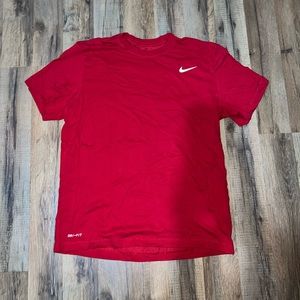 Nike Red Dri Fit Tee